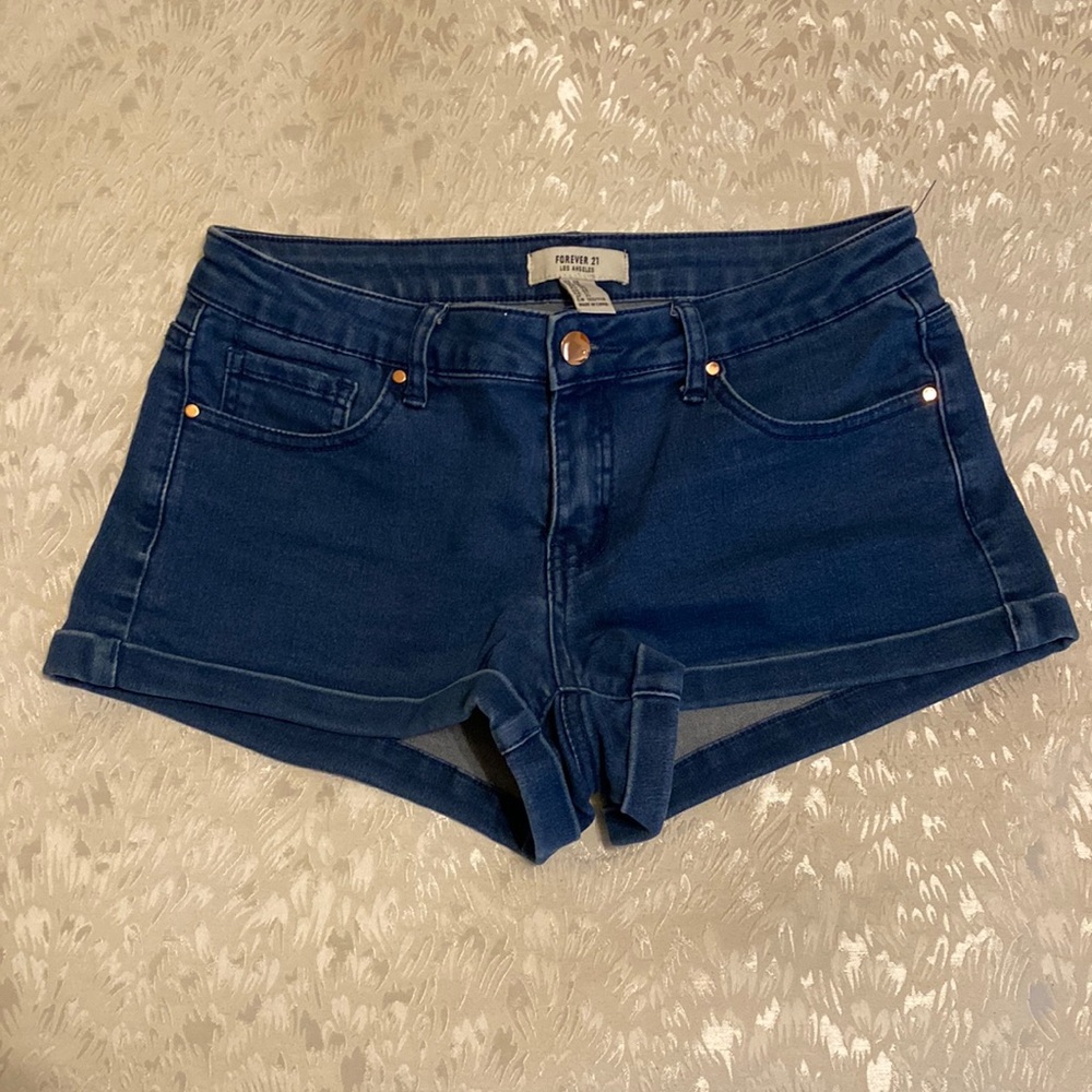 Stretch Jean Shorts